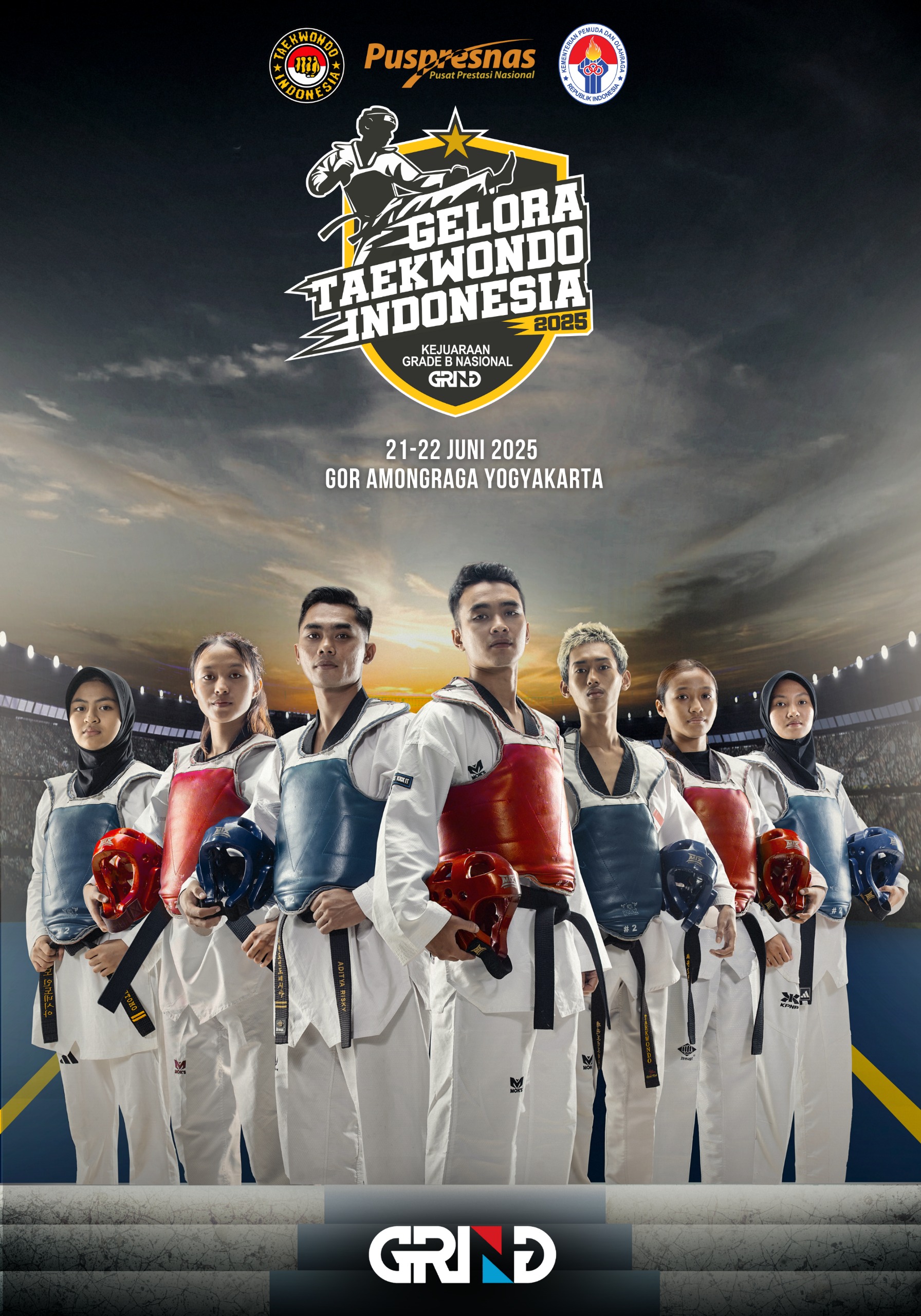 Panggung Juara Taekwondo Indonesia Taekwondo Indonesia Fighting Soul Taekwondo