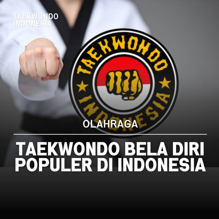 Taekwondo bela diri populer di Indonesia Taekwondo Indonesia Fighting Soul Taekwondo